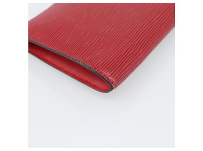 LOUIS VUITTON Epi Pochette Accessoires Pochette Rossa M52947 LV Auth 188828 - vista 17