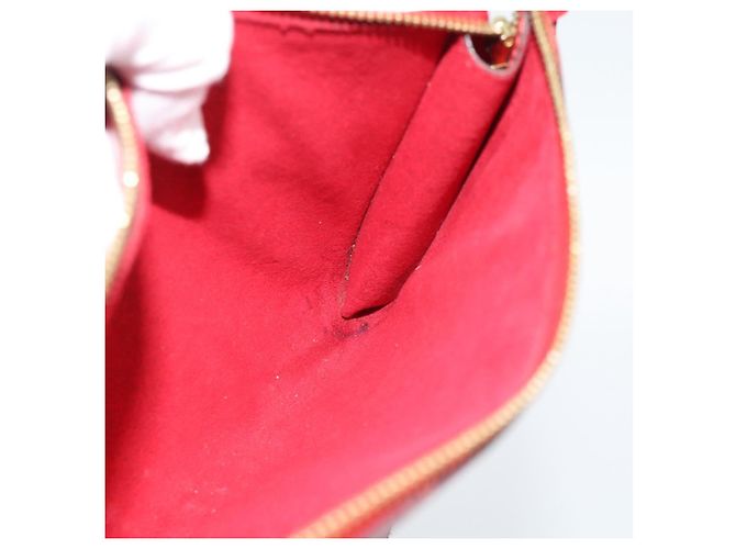LOUIS VUITTON Epi Pochette Accessoires Pochette Rossa M52947 LV Auth 188828 - vista 20
