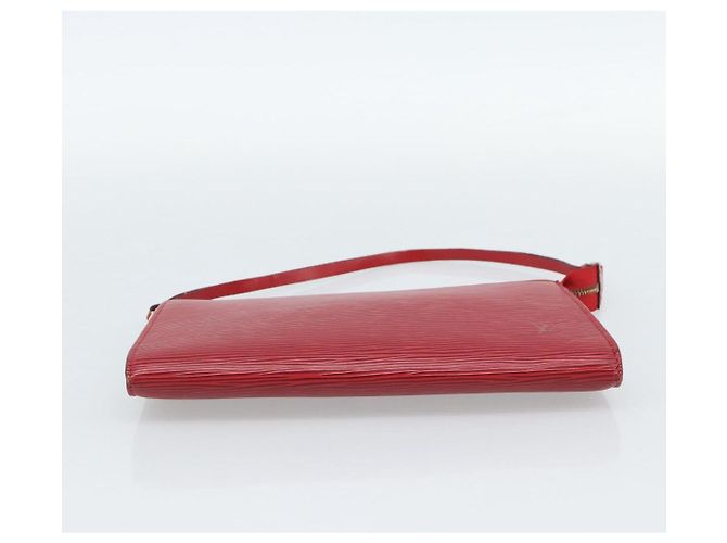 LOUIS VUITTON Epi Pochette Accessoires Pochette Rossa M52947 LV Auth 188828 - vista 5