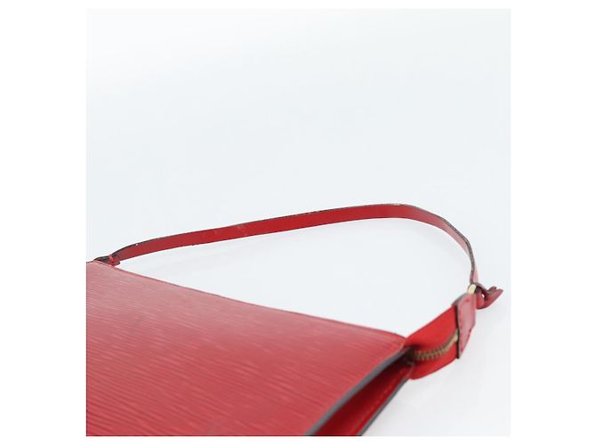 LOUIS VUITTON Epi Pochette Accessoires Pochette Rossa M52947 LV Auth 188828 - vista 8