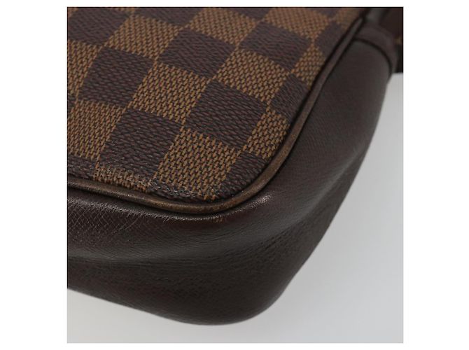 LOUIS VUITTON Damier Ebene Trousse Makeup Pouch N51982 LV Auth BA13565 - vista 14