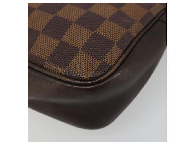 LOUIS VUITTON Damier Ebene Trousse Makeup Pouch N51982 LV Auth BA13565 - vista 16