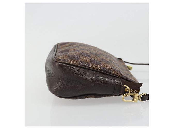 LOUIS VUITTON Damier Ebene Trousse Makeup Pouch N51982 LV Auth BA13565 - vista 3