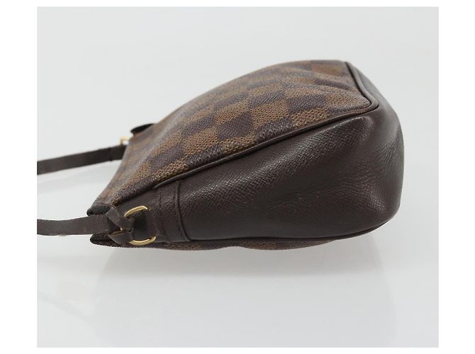 LOUIS VUITTON Damier Ebene Trousse Makeup Pouch N51982 LV Auth BA13565 - vista 4