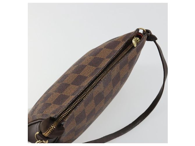 LOUIS VUITTON Damier Ebene Trousse Makeup Pouch N51982 LV Auth BA13565 - vista 6