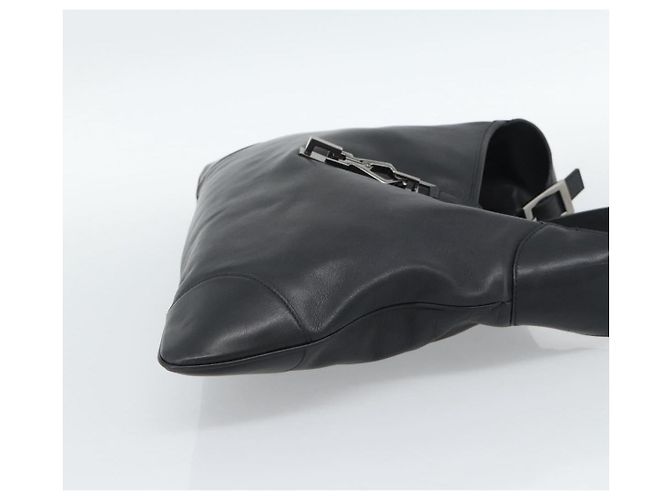 Borsa a tracolla GUCCI Jackie in pelle nera Auth 188007V Nero - vista 5