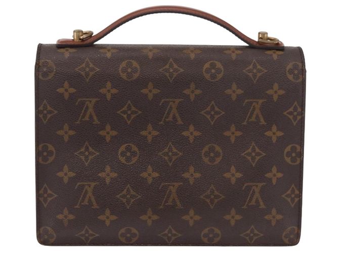 LOUIS VUITTON Borsa a Spalla Monogram Monceau 26 M51187 LV Auth bs35663 Monogramma - vista 2