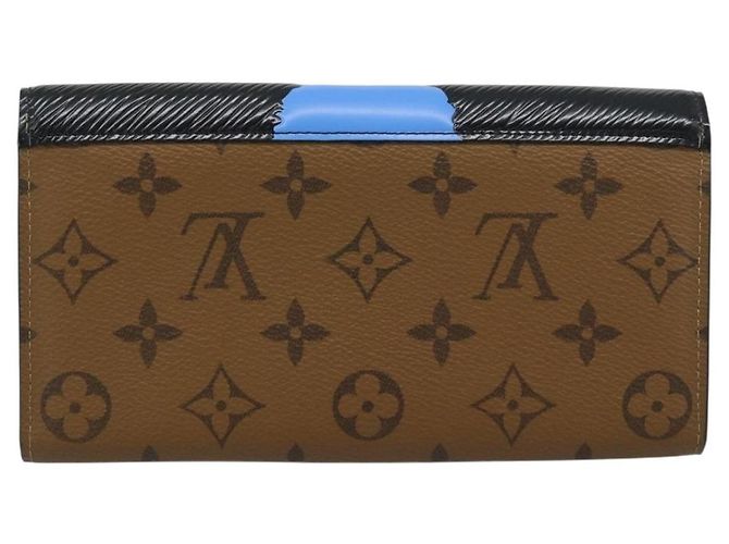 LOUIS VUITTON Monogram Reverse Portefeuille Sarah M67255 LV Auth 187295SM Monogramma - vista 2