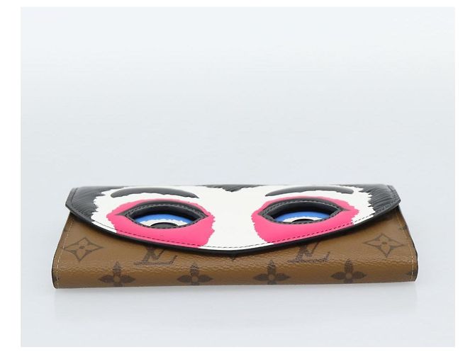 LOUIS VUITTON Monogram Reverse Portefeuille Sarah M67255 LV Auth 187295SM Monogramma - vista 6