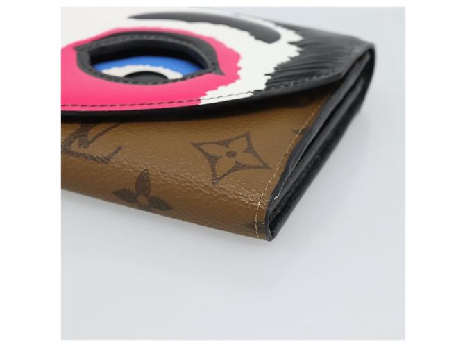 LOUIS VUITTON Monogram Reverse Portefeuille Sarah M67255 LV Auth 187295SM Monogramma - vista 7