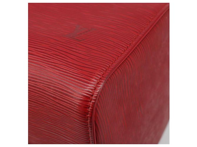 Borsa LOUIS VUITTON Epi Speedy 30 Castilian Red M43007 LV Auth 188522V Rosso - vista 16