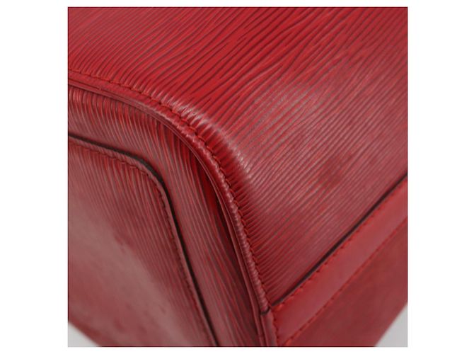 Borsa LOUIS VUITTON Epi Speedy 30 Castilian Red M43007 LV Auth 188522V Rosso - vista 17