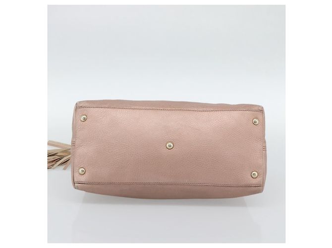 Borsa GUCCI Soho in pelle 2way Pink Gold 308362 Auth fm5364 Rosa D'oro - vista 10