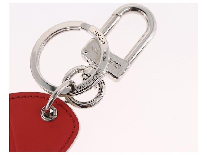 LOUIS VUITTON Charm Whale America's Cup Pelle Rosso Nero M62347 Auth bs35710V - vista 8