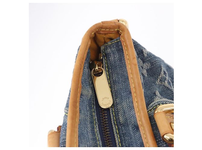 LOUIS VUITTON Borsa a Spalla Monogram Denim Neo Cabby GM Blu M95350 Auth 187960V - vista 17