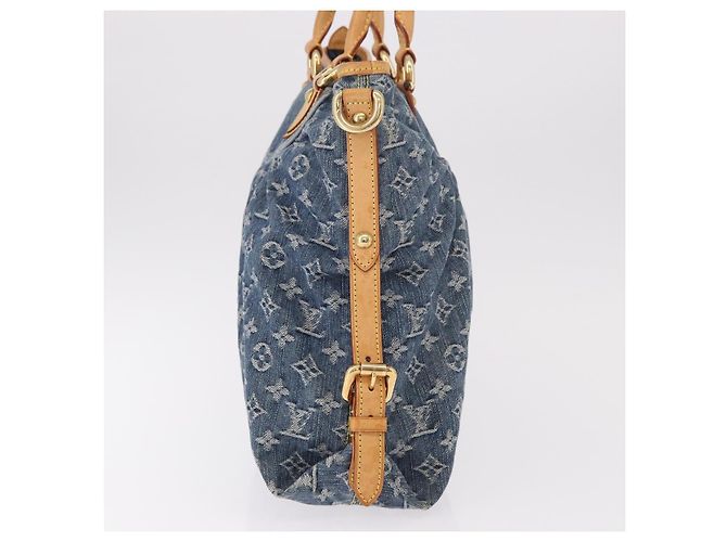 LOUIS VUITTON Borsa a Spalla Monogram Denim Neo Cabby GM Blu M95350 Auth 187960V - vista 4
