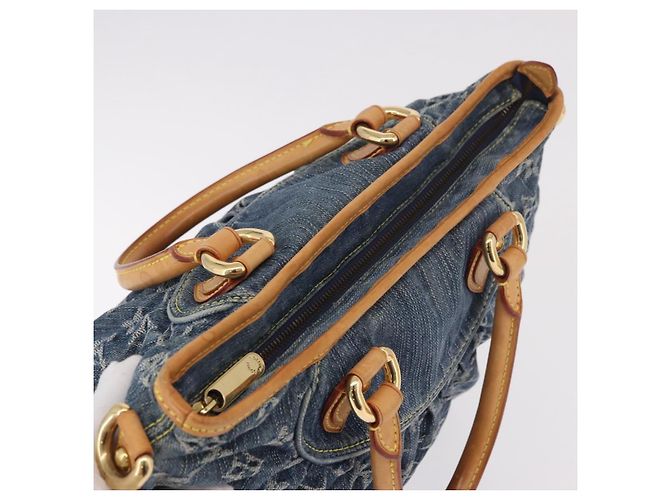 LOUIS VUITTON Borsa a Spalla Monogram Denim Neo Cabby GM Blu M95350 Auth 187960V - vista 6