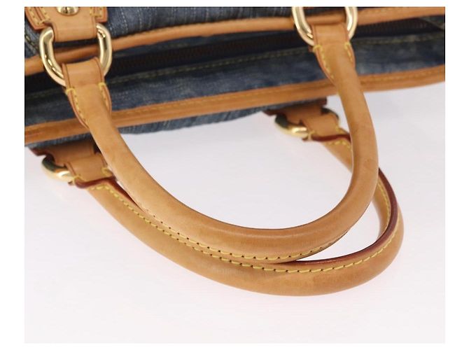 LOUIS VUITTON Borsa a Spalla Monogram Denim Neo Cabby GM Blu M95350 Auth 187960V - vista 7