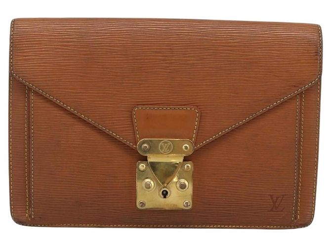 LOUIS VUITTON Epi Serie Dragonne Borsa a Mano Zipangu Gold M52618 LV Auth BA13660 - vista 13