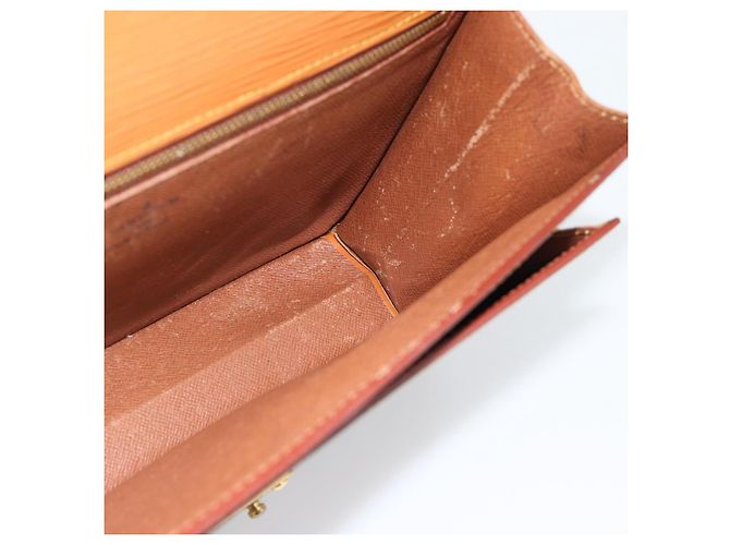 LOUIS VUITTON Epi Serie Dragonne Borsa a Mano Zipangu Gold M52618 LV Auth BA13660 - vista 18