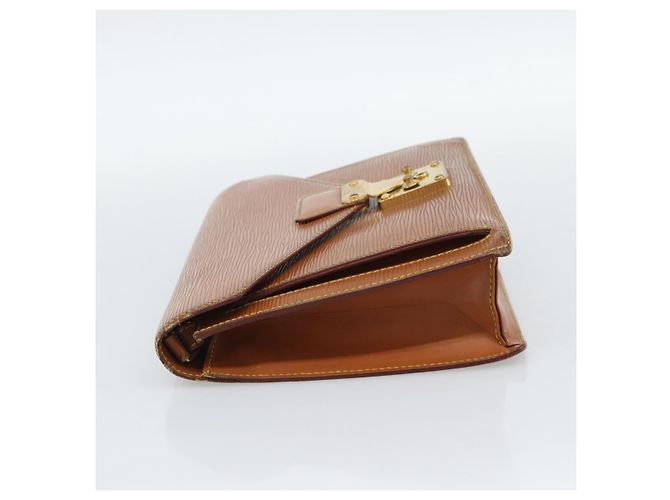LOUIS VUITTON Epi Serie Dragonne Borsa a Mano Zipangu Gold M52618 LV Auth BA13660 - vista 3