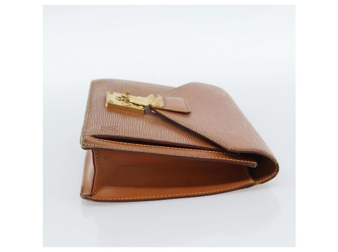LOUIS VUITTON Epi Serie Dragonne Borsa a Mano Zipangu Gold M52618 LV Auth BA13660 - vista 4