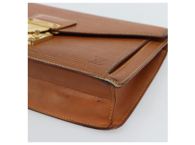 LOUIS VUITTON Epi Serie Dragonne Borsa a Mano Zipangu Gold M52618 LV Auth BA13660 - vista 7