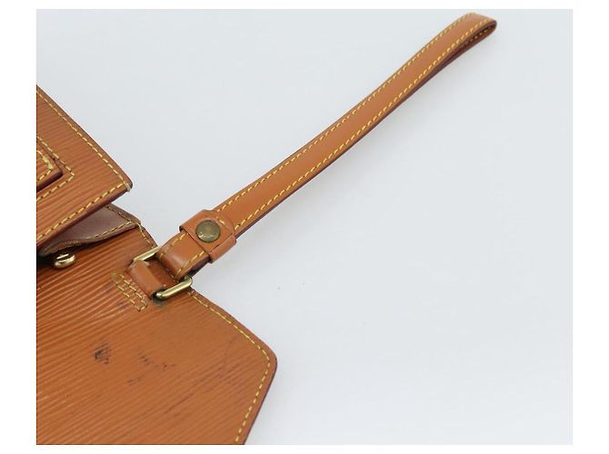 LOUIS VUITTON Epi Serie Dragonne Borsa a Mano Zipangu Gold M52618 LV Auth BA13660 - vista 8