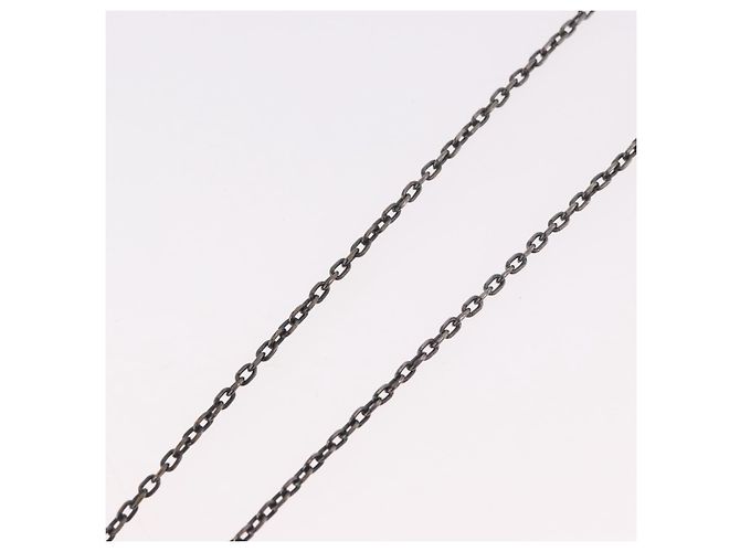 Collana in metallo Silver LOUIS VUITTON M00317 LV Auth am11978A Argento - vista 13