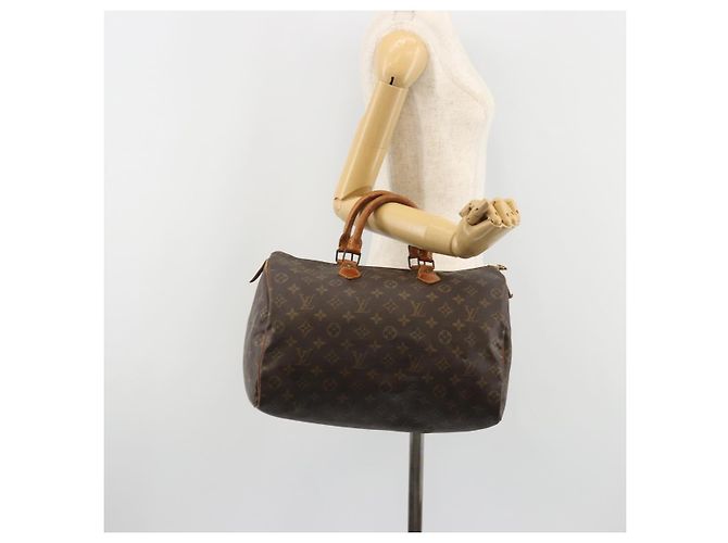 LOUIS VUITTON Borsa Monogram Speedy 35 M41524 LV Auth 188396A Monogramma - vista 23