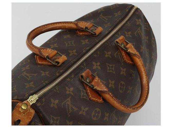 LOUIS VUITTON Borsa Monogram Speedy 35 M41524 LV Auth 188396A Monogramma - vista 6