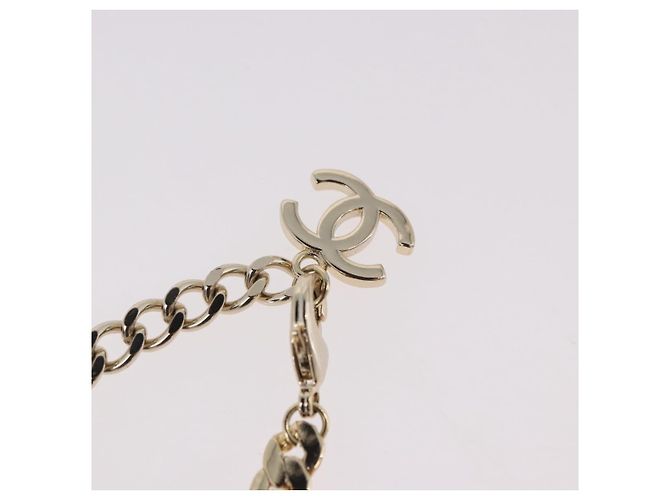 Collana CHANEL metallizzazione Gold Tone CC Auth ka4882SAM - vista 13