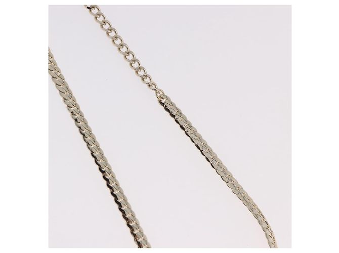 Collana CHANEL metallizzazione Gold Tone CC Auth ka4882SAM - vista 5