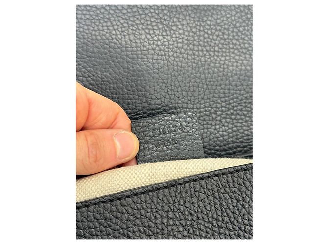 Borsa a tracolla Gucci Soho in pelle nera Nero - vista 15