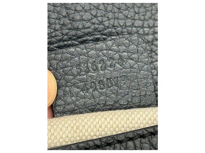 Borsa a tracolla Gucci Soho in pelle nera Nero - vista 16