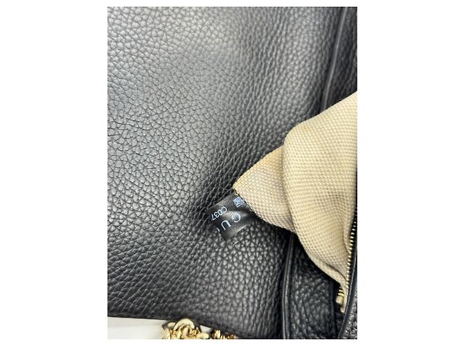 Borsa a tracolla Gucci Soho in pelle nera Nero - vista 17