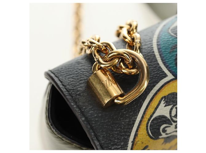 LOUIS VUITTON Borsa a tracolla Monogram Kabuki Twist MM M67270 LV Auth 186444SAM Monogramma - vista 19