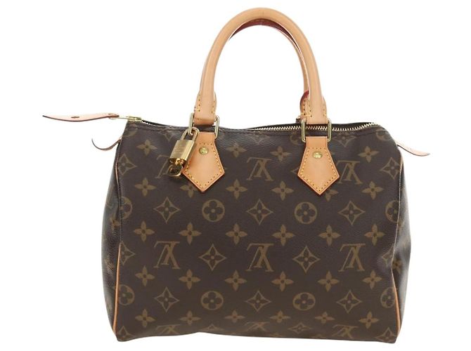 LOUIS VUITTON Borsa Monogram Speedy 25 M41528 LV Auth 188710SAM Monogramma - vista 2