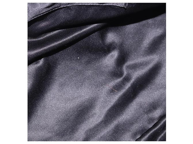 Borsa Miu Miu in pelle 2 way Nero Oro Auth ka4877V D'oro - vista 11