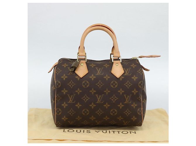 LOUIS VUITTON Borsa Monogram Speedy 25 M41528 LV Auth 189085V Monogramma - vista 12