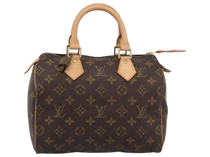 LOUIS VUITTON Borsa Monogram Speedy 25 M41528 LV Auth 189085V Monogramma - vista 13