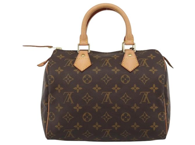 LOUIS VUITTON Borsa Monogram Speedy 25 M41528 LV Auth 189085V Monogramma - vista 2