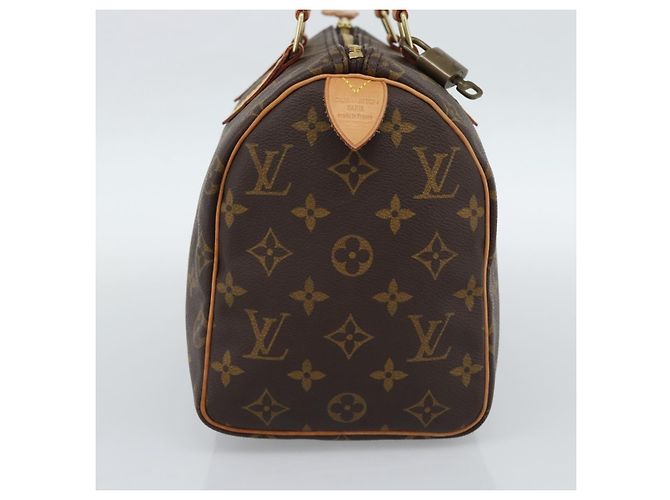 LOUIS VUITTON Borsa Monogram Speedy 25 M41528 LV Auth 189085V Monogramma - vista 3