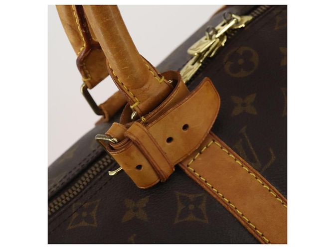 LOUIS VUITTON Monogram Keepall Bandouliere 45 Boston Bag M41418 LV Auth 188489 Monogramma - vista 21