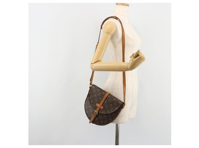 LOUIS VUITTON Monogram Chantilly MM Borsa a Spalla M51233 LV Auth 188535 Monogramma - vista 24
