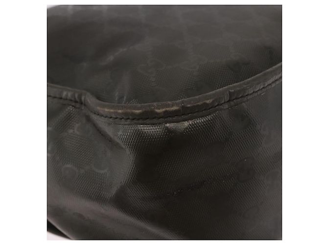 Borsa a tracolla GUCCI GG Implementation PVC Khaki Silver 201732 Auth BA13574 Argento Cachi - vista 12