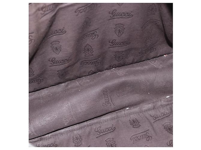 Borsa a tracolla GUCCI GG Implementation PVC Khaki Silver 201732 Auth BA13574 Argento Cachi - vista 19