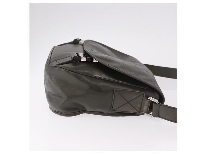 Borsa a tracolla GUCCI GG Implementation PVC Khaki Silver 201732 Auth BA13574 Argento Cachi - vista 4