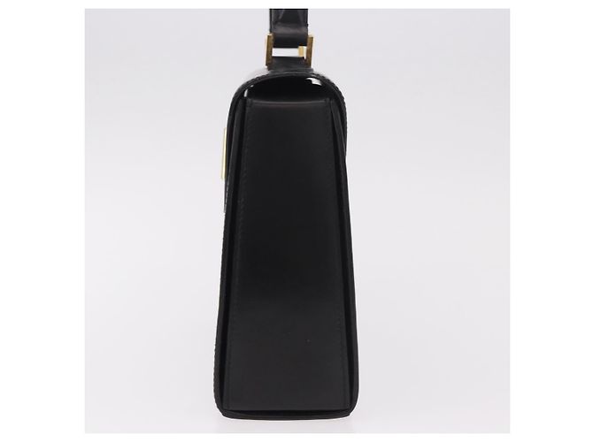 Céline Borsa CELINE in pelle nera e oro Autentica 188999A Nero D'oro - vista 4