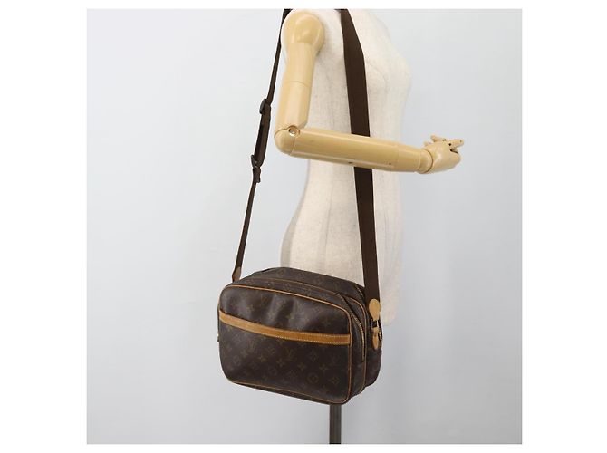 LOUIS VUITTON Borsa a Spalla Monogram Reporter PM M45254 LV Auth BA13482 Monogramma - vista 25